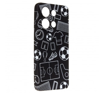 Чехол-накладка Luxo Creative для "Xiaomi Redmi Note 13 4G Global" (140) (black) (238047)#2077267