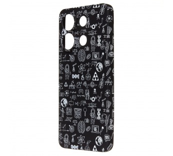 Чехол-накладка Luxo Creative для "Xiaomi Redmi Note 13 4G Global" (141) (black) (238048)#2077264