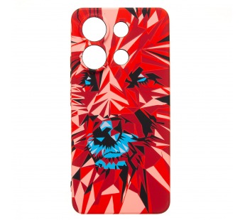 Чехол-накладка Luxo Creative для "Xiaomi Redmi Note 13 4G Global" (146) (red) (238053)#2078001