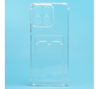 Чехол-накладка - SC276 с картхолдером для "Honor X7c" (transparent) (238289)#2078620