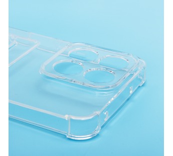 Чехол-накладка - SC276 с картхолдером для "Honor X7c" (transparent) (238289)#2086292