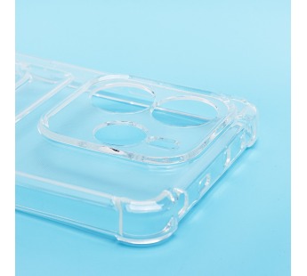 Чехол-накладка - SC276 с картхолдером для "Xiaomi Redmi Note 14 5G Global" (transparent) (238785)#2093268