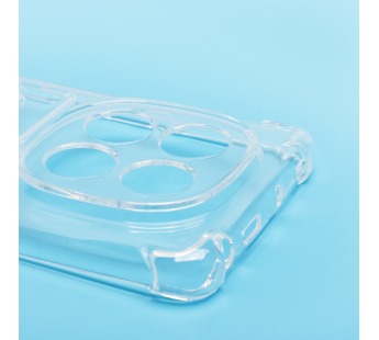 Чехол-накладка - SC276 с картхолдером для "Xiaomi Redmi Note 14 Pro" (transparent) (238766)#2093265