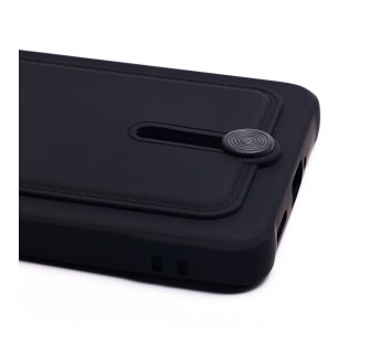Чехол-накладка - SC304 с картхолдером для "Xiaomi Redmi Note 14 Pro" (black) (238760)#2074266