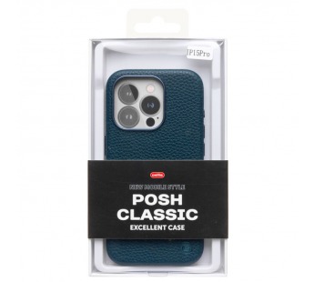 Чехол-накладка Cellis SM030 SafeMag для "Apple iPhone 15 Pro" Натуральная кожа зернистая (237470)#2075053