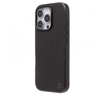 Чехол-накладка Cellis SM031 SafeMag для "Apple iPhone 15 Pro" Натуральная кожа (black) (237493)#2077541