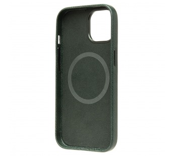 Чехол-накладка Cellis SM031 SafeMag для "Apple iPhone 15" Натуральная кожа (dark green) (237491)#2077831