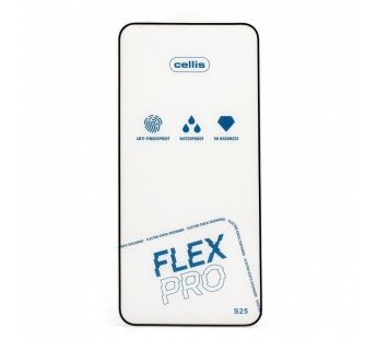 Защитное стекло Full Screen Cellis Flex Pro для "Samsung Galaxy S25/Samsung Galaxy S24" (bla(238726)#2098815