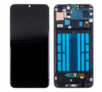 Дисплей для Samsung Galaxy A50 (A505F) модуль с рамкой Черный - (In-Cell) - Премиум#2080838