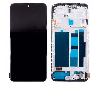 Дисплей для Xiaomi Redmi Note 12 4G (23021RAA2Y) модуль с рамкой Черный - (In-Cell) - Премиум#2080839