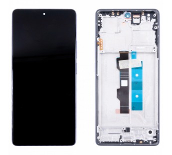 Дисплей для Xiaomi Poco M6 Pro 4G (2312FPCA6G) модуль с рамкой Фиолетовый - OR (SP)#2123243