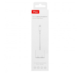 Адаптер - MH-86Y (повр. уп.) Lightning-Lightning*2 папа-мама*2 (10 см) (white) (white) (235030)#2080468