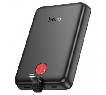 Внешний аккумулятор HOCO J133A 10000 mAh (MageSafe/PD/LED инд.бат) черный#2123371