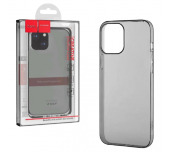 Чехол силиконовый iPhone 16 Pro HOCO  прозрачный черный#2076342