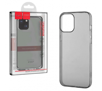 Чехол силиконовый iPhone 16 Pro Max HOCO прозрачный черный#2076347