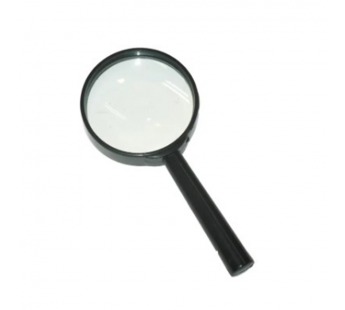 Лупа с рукояткой 5-ти кратное увеличение, диаметр 65мм Perfeo PF-SC6065, пластик#2078154