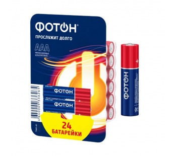 Элемент питания ФОТОН LR03 PB24, упак#2078701