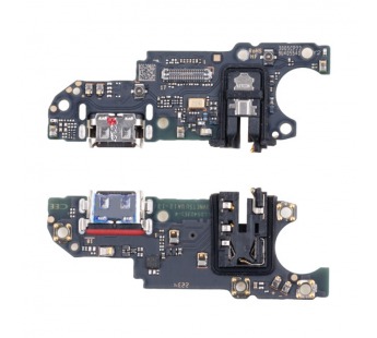 Шлейф для Huawei Honor X6/X8 5G (VNE-LX1/VNE-N41) плата на системный разъем/разъем гарнитуры/микрофон - Премиум#2079759