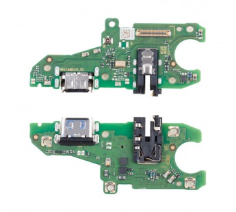 Шлейф для Huawei Honor X7 (CMA-LX1/CMA-LX2) плата на системный разъем/разъем гарнитуры/микрофон - Премиум#2079757