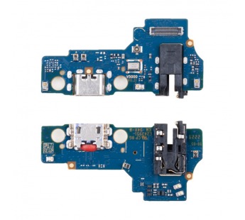 Шлейф для Realme C30s (RMX3690) плата на системный разъем/разъем гарнитуры/микрофон - Премиум#2079755