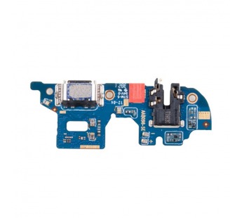 Шлейф для Realme 8i (RMX3151) плата на системный разъем/разъем гарнитуры/микрофон - Премиум#2082921