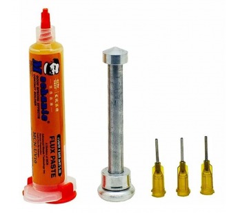 Флюс-паста MECHANIC RMA-UV10 безгалогеновый (10г) (комплект с иглой и толкателем)#2079074