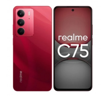 Смартфон REALME C75 8Gb/128Gb Красный (6,72"/50МП/4G/NFC/6000mAh)#2085331