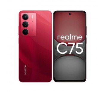Смартфон REALME C75 8Gb/256Gb Красный (6,72"/50МП/4G/NFC/6000mAh)#2096219