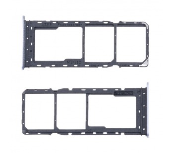 Держатель SIM для Realme C65 4G (RMX3910) Серебро#2088857