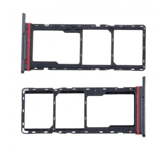 Держатель SIM для Tecno Spark 30C 4G (KL5n) Черный#2104450