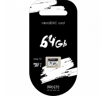 Карта памяти MicroSDXC 64GB Prosto UHS-I U3#2093718