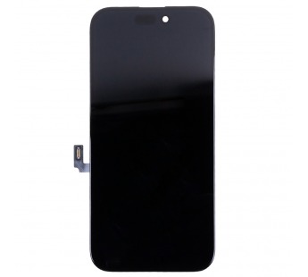 Дисплей для iPhone 16 (A3287) в сборе с тачскрином Черный - (In-Cell) (площадка под IC)#2121653