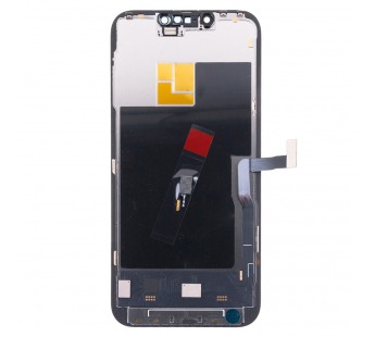 Дисплей для iPhone 13 Pro (A2640) в сборе с тачскрином Черный - (Soft OLED, Full HD, 120 Гц) (площадка под IC)#2121644