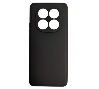 Чехол силиконовый Xiaomi Redmi Note 14 Pro Silicone Case без лого черный#2081266