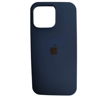 Чехол силиконовый Silicone Case ORG iPhone 16 Pro Max темно-синий (21)#2081200