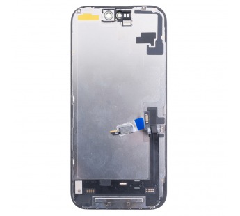 Дисплей для iPhone 16 (A3287) в сборе с тачскрином Черный - (Soft OLED, Full HD) (площадка под IC)#2121175