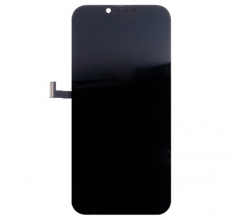 Дисплей для iPhone 13 Pro Max (A2645) в сборе с тачскрином Черный - (Soft OLED, Full HD, 120 Гц) (площадка под IC)#2121626
