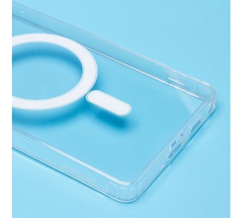 Чехол-накладка - PC Clear Case SafeMag для "Samsung Galaxy S25 Ultra" (прозрачный) (239449)#2098819