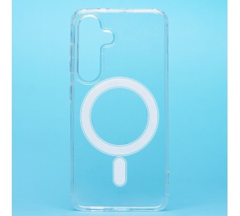 Чехол-накладка - PC Clear Case SafeMag для "Samsung Galaxy S25" (прозрачный) (239447)#2091948