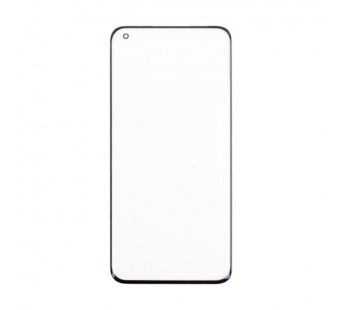 Стекло для переклейки Xiaomi Mi 11 Pro/Mi 11 Ultra (M2011K1C/M2102K1G) в сборе с OCA пленкой Черный - (Feaglet)#2094474