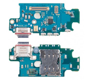 Шлейф для Samsung Galaxy S25+ (S936B) плата на системный разъем/разъем SIM/микрофон - Премиум#2098823