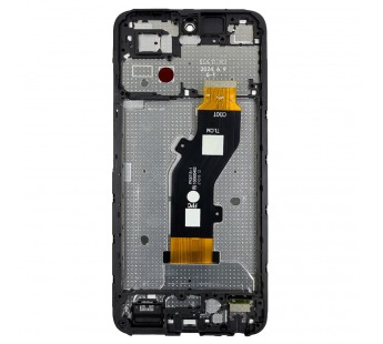 Дисплей для Tecno Spark Go 1 (KL4) модуль с рамкой Черный - OR#2122663