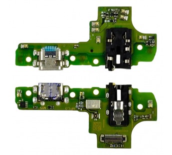 Шлейф для Samsung Galaxy A10s (A107F) плата системный разъем/разъем гарнитуры/микрофон - Премиум#2082284
