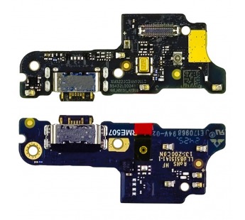 Шлейф для Xiaomi Redmi 14C/Poco C75 (2411DRN47C/2410FPCC5G) плата на системный разъем/микрофон - Премиум#2097384