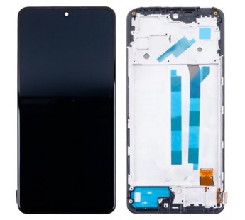 Дисплей для Xiaomi Redmi Note 11 Pro 4G/5G/Poco X4 Pro 5G (2201116TG/2201116SG/2201116PG) модуль с рамкой Черный - (OLED)#2104484