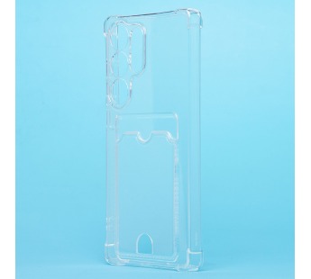 Чехол-накладка - SC276 с картхолдером для "Samsung Galaxy S25 Ultra" (transparent) (239050)#2134054
