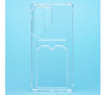 Чехол-накладка - SC276 с картхолдером для "Samsung Galaxy S25 Ultra" (transparent) (239050)#2134055