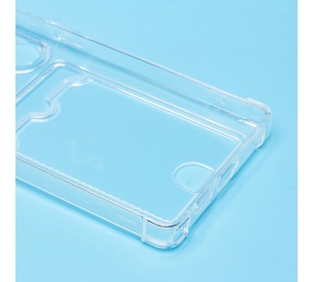 Чехол-накладка - SC276 с картхолдером для "Samsung Galaxy S25 Ultra" (transparent) (239050)#2083635