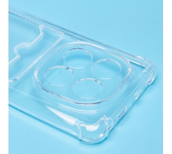 Чехол-накладка - SC276 с картхолдером для "Xiaomi Poco X7" (transparent) (239071)#2083649