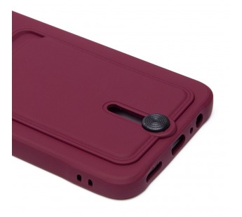 Чехол-накладка - SC304 с картхолдером для "Honor X9c" (bordo) (239127)#2082757